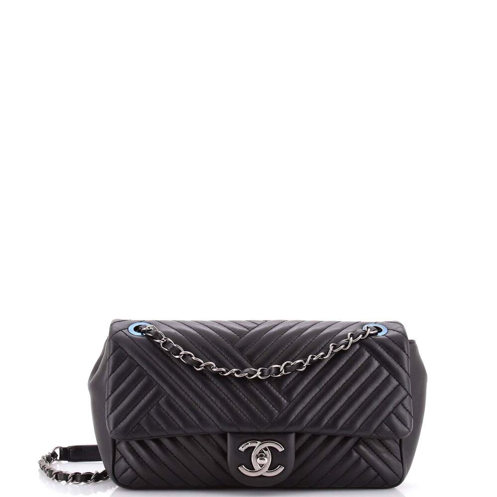 Chanel Cc Crossing Flap Bag Chevron #281964C38B